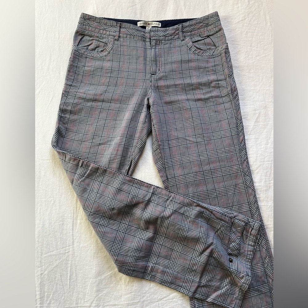 Vintage Tommy Hilfiger Flared Glenn Plaid Pants